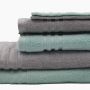 Handtuch silber 50x100