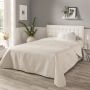 Tagesdecke beige 220x250
