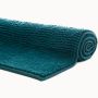 Badteppich Chenille petrol 50x70