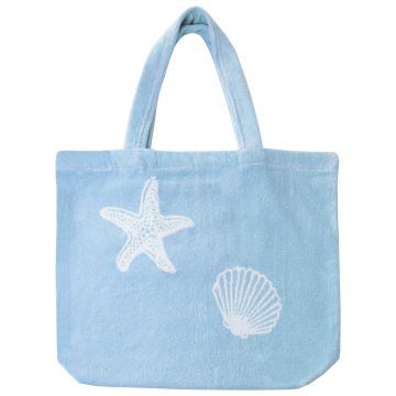 Strandtasche hellblau