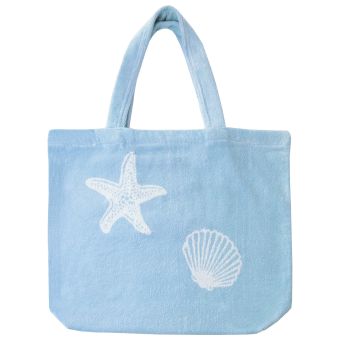 Strandtasche hellblau