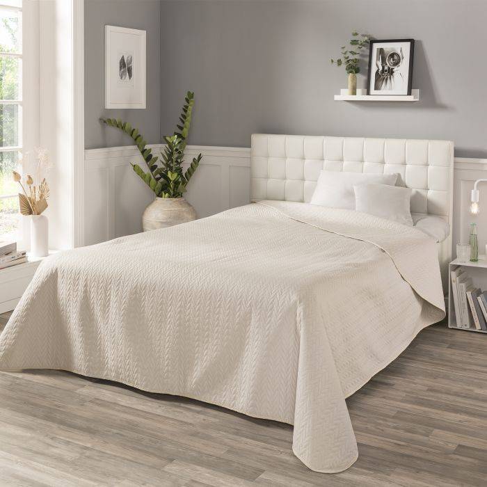 Tagesdecke anthrazit 220x250