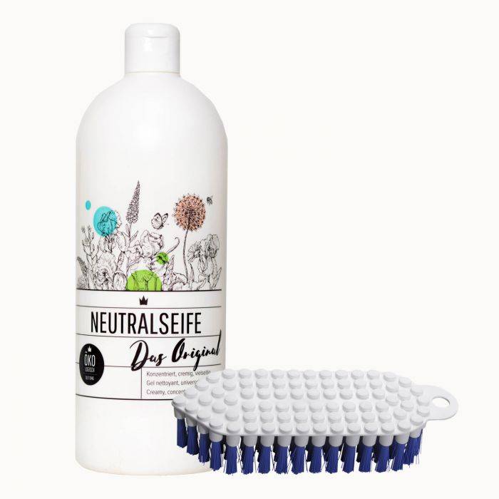 Neutralseife 1 kg und Flexobürste