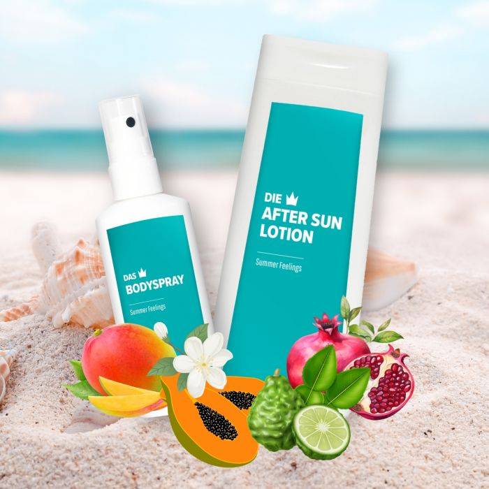 After Sun Lotion und Bodyspray Summer Feelings