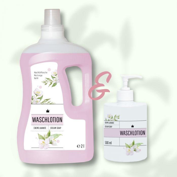 Waschlotion 2 Liter & 500 ml