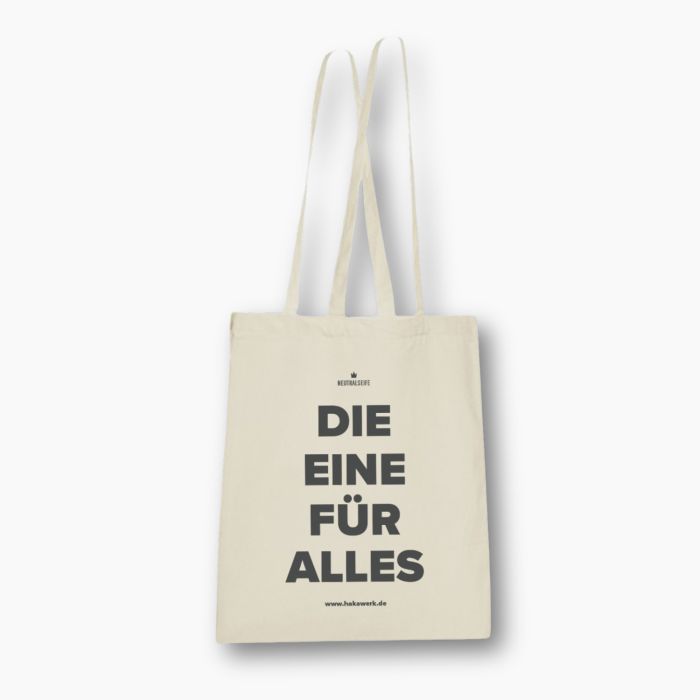 Baumwolltasche Neutralseife