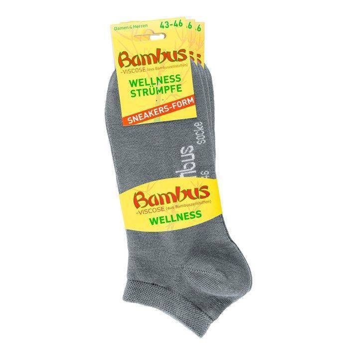 Bambus-Sneaker beige 43/46 3er