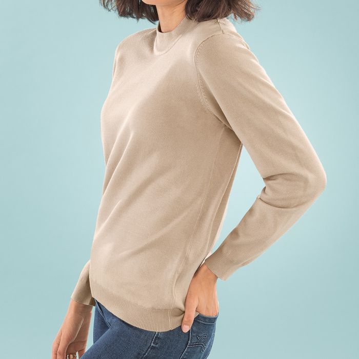 Christa Pullover crema 42