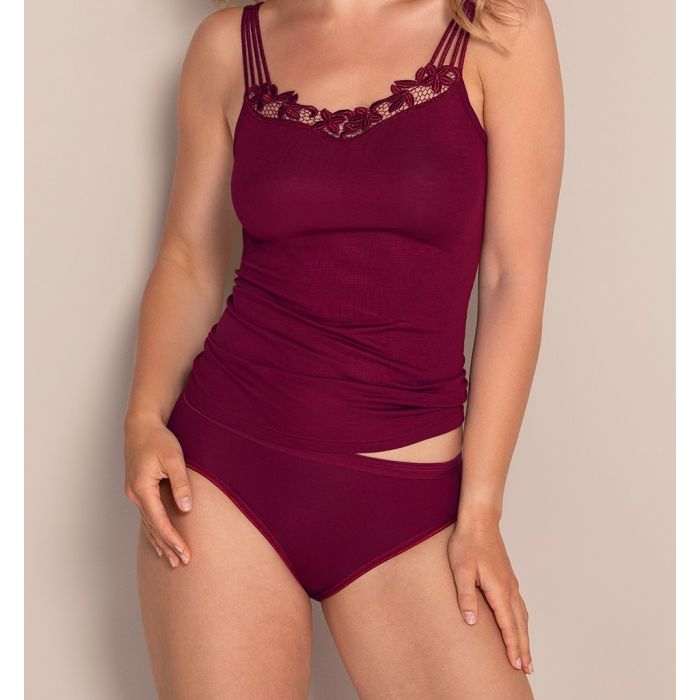 Lissy Hemd bordeaux 44