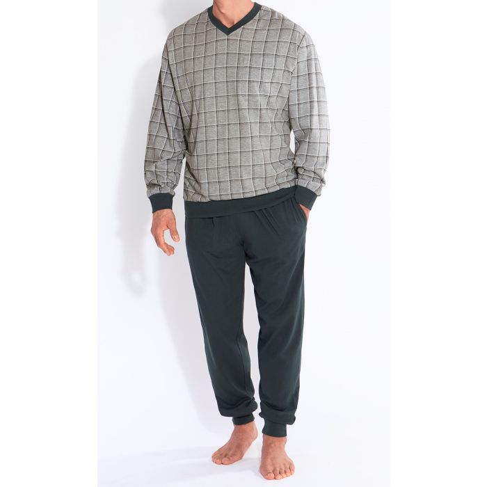 Matthias Pyjama grau 48