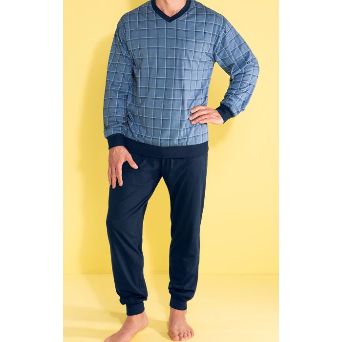 Matthias Pyjama grau 48