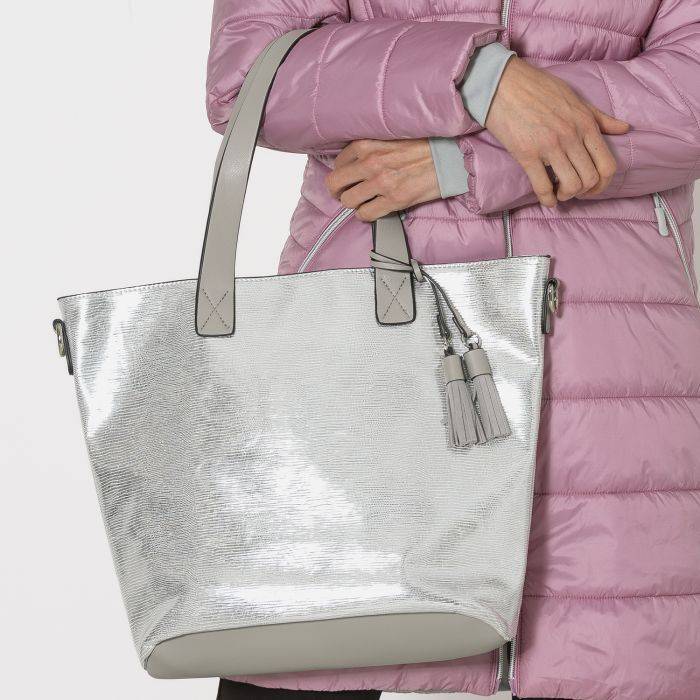 Shopper silber