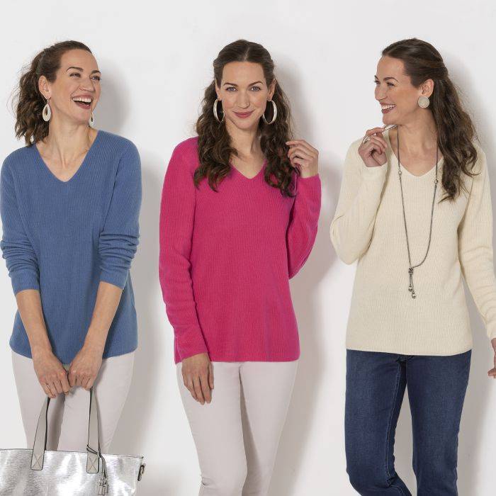 Abby Pullover blau XL