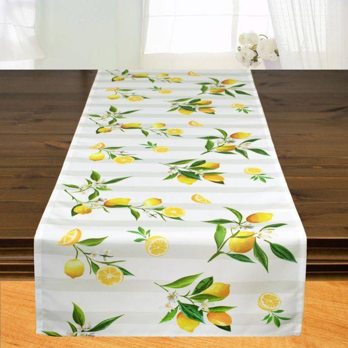 Zitronen Läufer 40x140