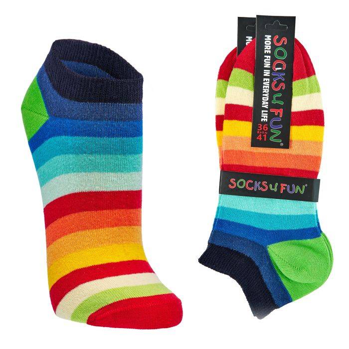 Sneakers Streifen 2-er P. 36-41