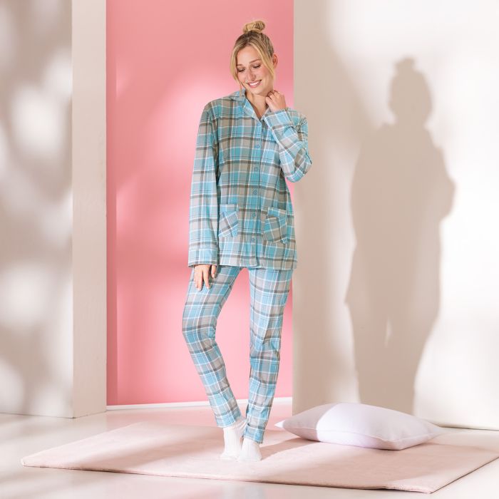 Peggy Pyjama hellblau 36/38