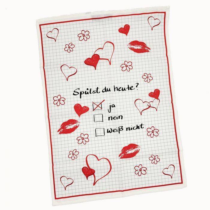 Spülst du.. Geschirrtuch 2-er Pack