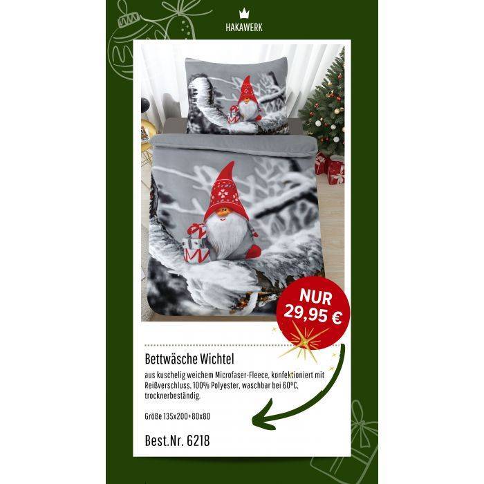 Wichtel Bettwäsche 135x200