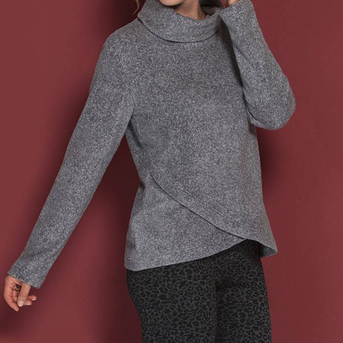 Lou Pullover grau 48