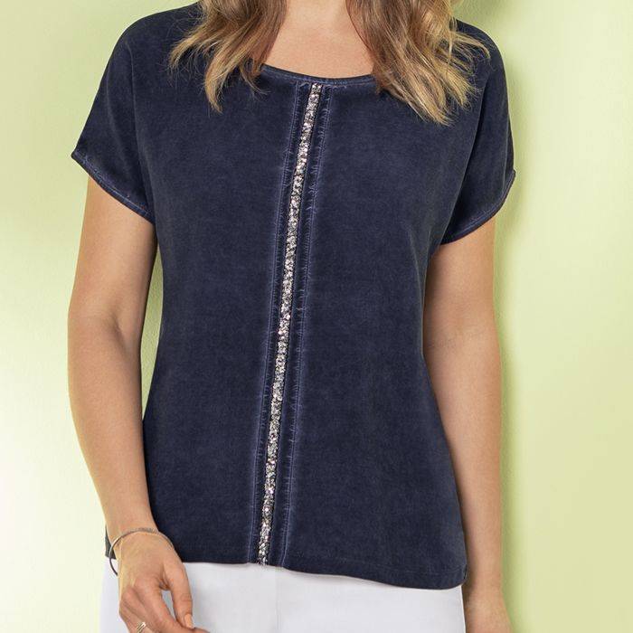 Kim Shirt blau 40