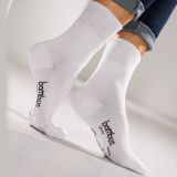 Bambus-Socke blau 35/38 3er