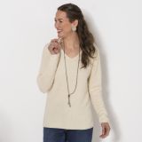 Abby Pullover creme XXL