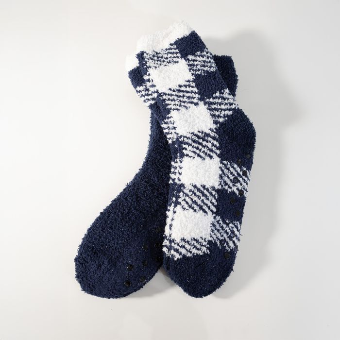 Kuschelsocken blau DP