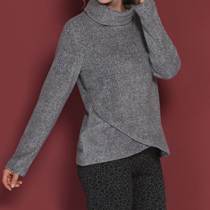 Lou Pullover grau 46