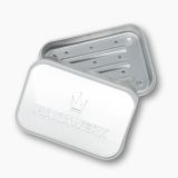 Seifendose eckig mit Abtropfschale