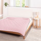 Steppbett rose 135x200