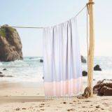 Hamamtuch silber/apricot 100x200