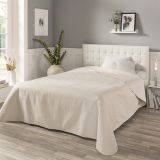 Tagesdecke beige 220x250