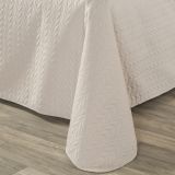 Tagesdecke beige 220x250