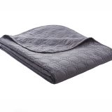 Tagesdecke anthrazit 220x250