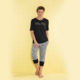 Yasmina Pyjama schwarz 40/42