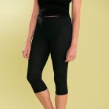 Emilia Caprihose schwarz L