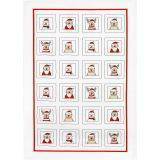 Weihnachtsmann Geschirrtuch 3-erP. 50x70