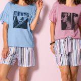 Dotty Shirt rose XXL