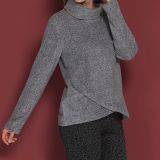 Lou Pullover grau 48